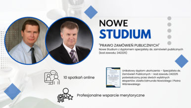 Nowe Studium Prawo Zamówień Publicznych