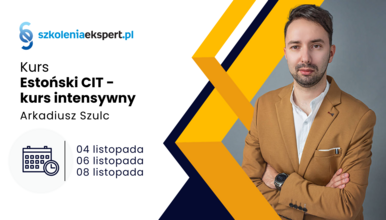 Estoński CIT – kurs intensywny